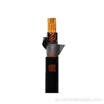 Cable de alimentación de conductor de aluminio revestido de cobre flexible